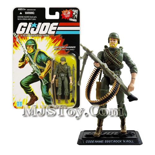Rock ‘N Roll - Hasbro (G.I. Joe 3 3/4” 25th Anniversary) action figure collectible [Barcode 653569292524] - Main Image 2