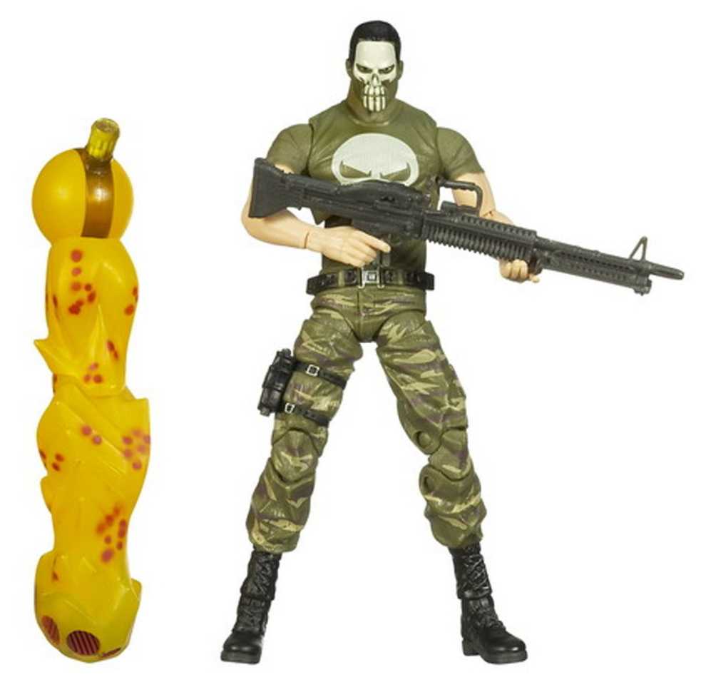 Marvel Legends Punisher (Vietnam Painted Face Variant) - Hasbro (Marvel: Legends: 6”) action figure collectible [Barcode 653569293491] - Main Image 3