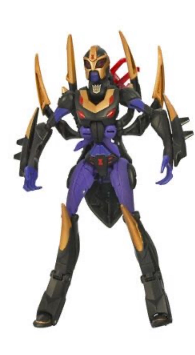 Transformers Animated Deluxe Class Blackarachnia - Hasbro (Transformers Animated) action figure collectible [Barcode 653569293682] - Main Image 3