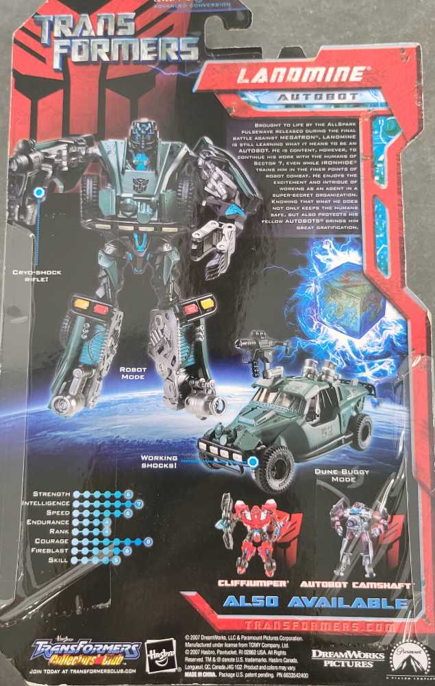 Landmine - Hasbro (Transformers) action figure collectible [Barcode 653569293729] - Main Image 3