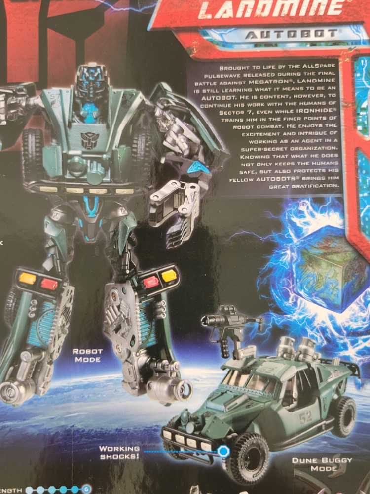 Landmine - Hasbro (Transformers) action figure collectible [Barcode 653569293729] - Main Image 4