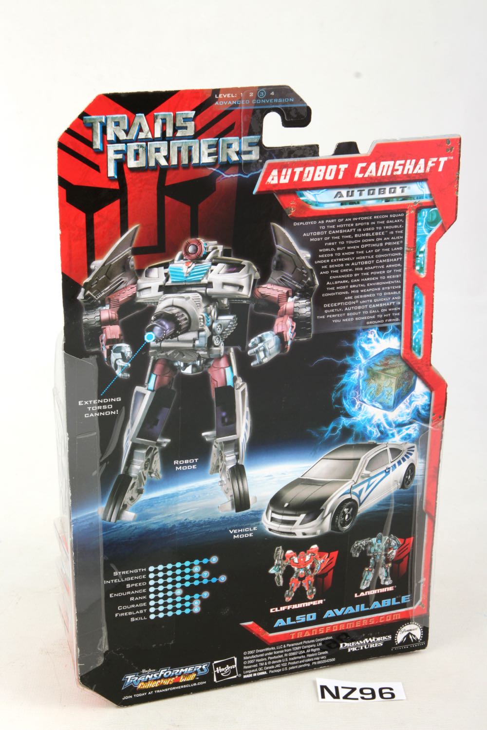 Camshaft - Hasbro (Transformers Movie (2007)) action figure collectible [Barcode 653569293736] - Main Image 4