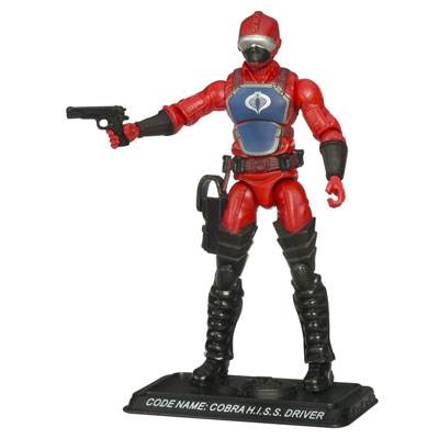 G.I. Joe: 25th Anniversary - Cobra H.I.S.S. Driver - Hasbro (G.I. Joe 3 3/4” 25th Anniversary) action figure collectible [Barcode 653569302780] - Main Image 2