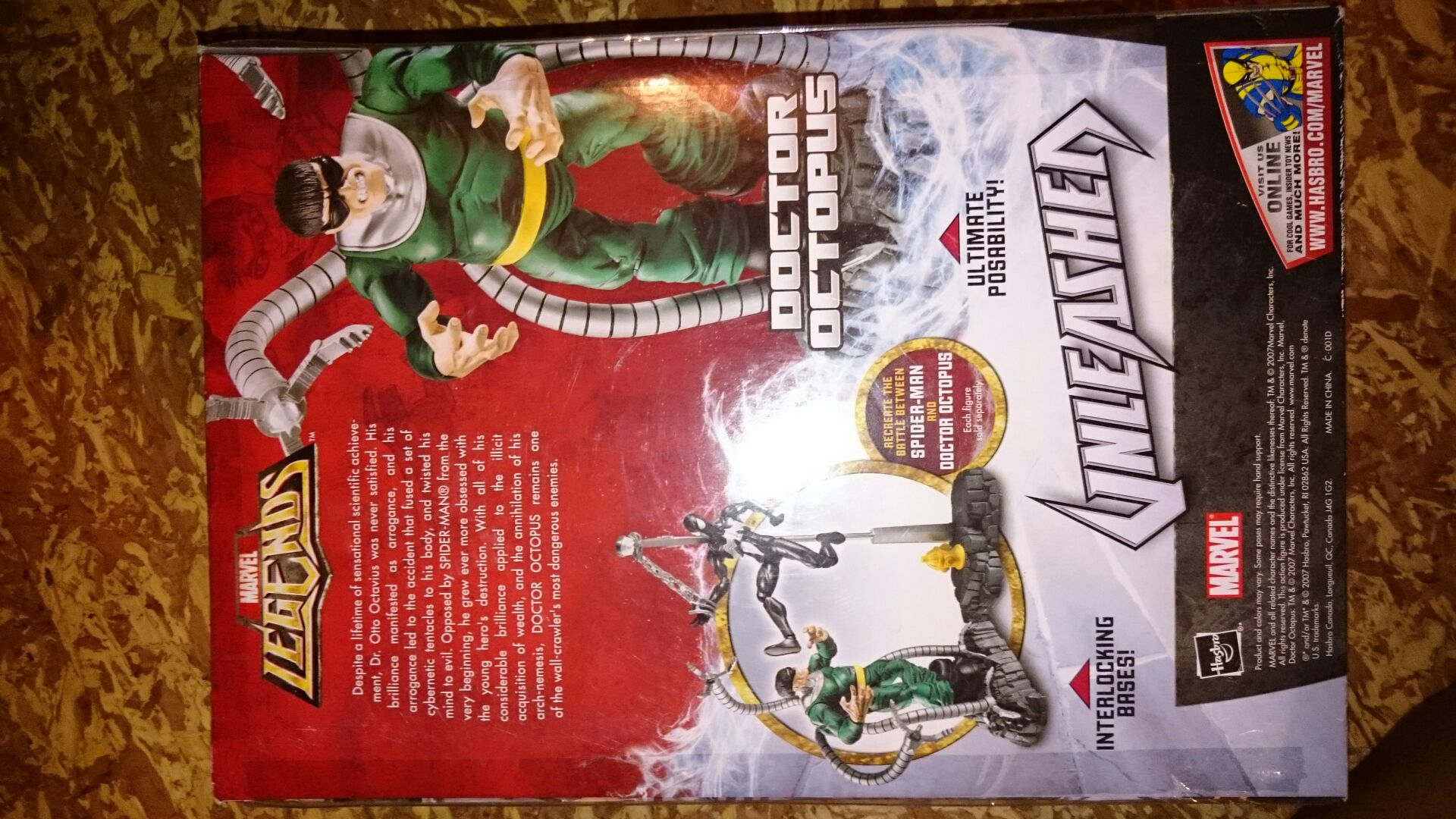 Marvel Legends Unleashed Doctor Octopus - Hasbro (Marvel Legends) action figure collectible [Barcode 653569303220] - Main Image 2