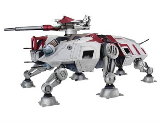 Vehicles AT-TE (All Terrain Tactical Enforcer) - Hasbro (2008-2013 The Clone Wars) action figure collectible [Barcode 653569304050] - Main Image 2