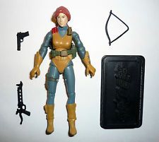 GI Joe 25th Anniversary Wave 4 Scarlett Action Figure - G. I. Joe (G.I. Joe 25th Anniversary) action figure collectible [Barcode 653569304111] - Main Image 2