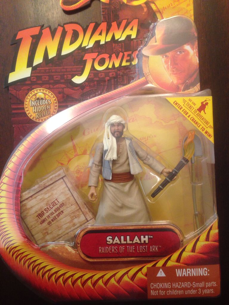 Sallah - Hasbro (Indiana Jones) action figure collectible [Barcode 653569307617] - Main Image 1