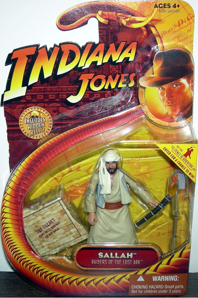 Sallah - Hasbro (Indiana Jones) action figure collectible [Barcode 653569307617] - Main Image 2