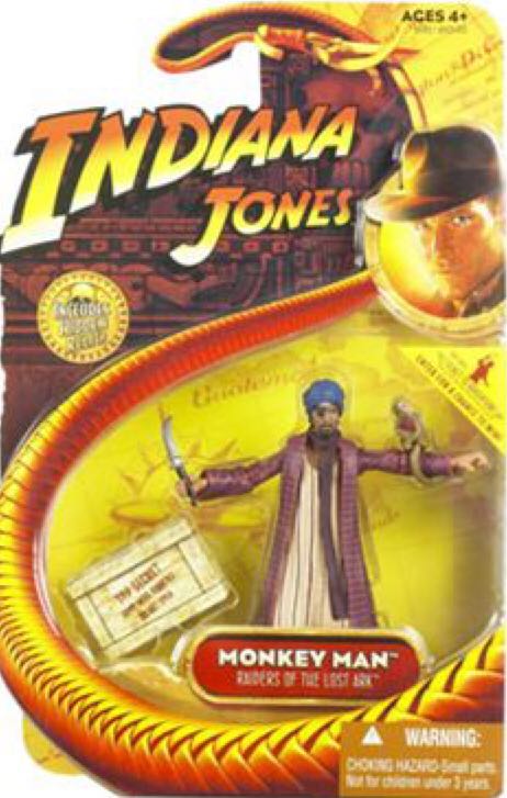 Monkey Man - Hasbro (Indiana Jones) action figure collectible [Barcode 653569307648] - Main Image 2