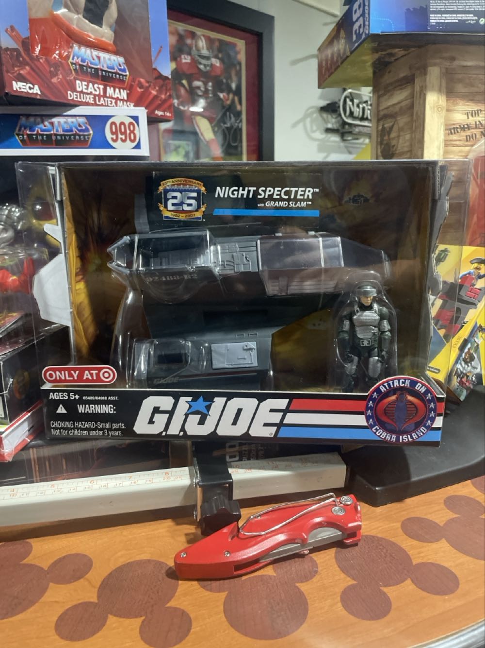 Night Specter - Hasbro (G.I. Joe 25th Anniversary) action figure collectible [Barcode 653569307884] - Main Image 3