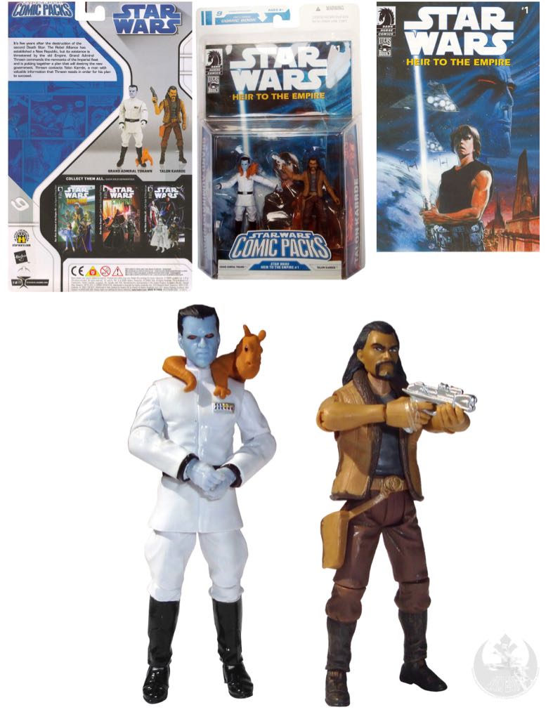 Grand Admiral Thrawn - Hasbro (Legacy Collection 3.75” 2008- 2009: Comic Packs) action figure collectible [Barcode 653569308140] - Main Image 2