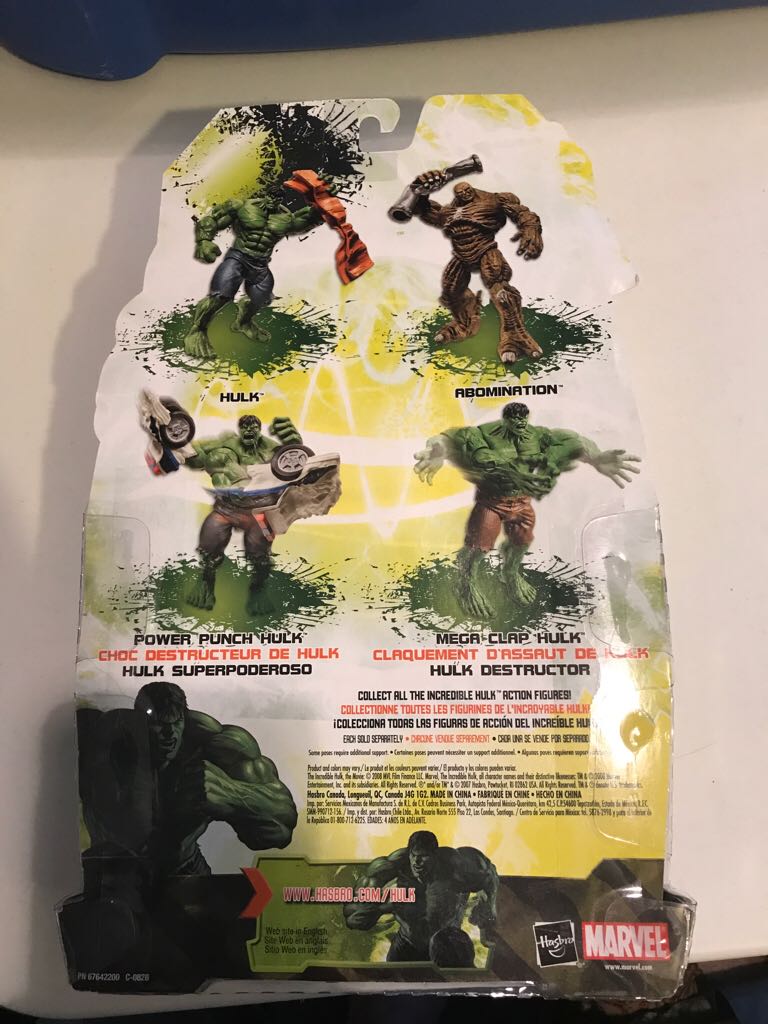 The Incredible Hulk: Hulk - Hasbro action figure collectible [Barcode 653569308355] - Main Image 2