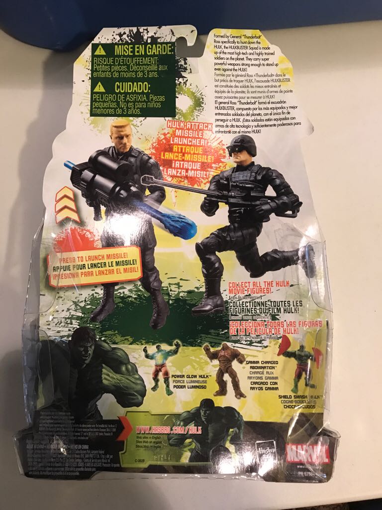 INCREDIBLE HULK 2008- Hulkbuster Squad, The  (Marvel: Incredible Hulk: 6”) action figure collectible [Barcode 653569308393] - Main Image 2