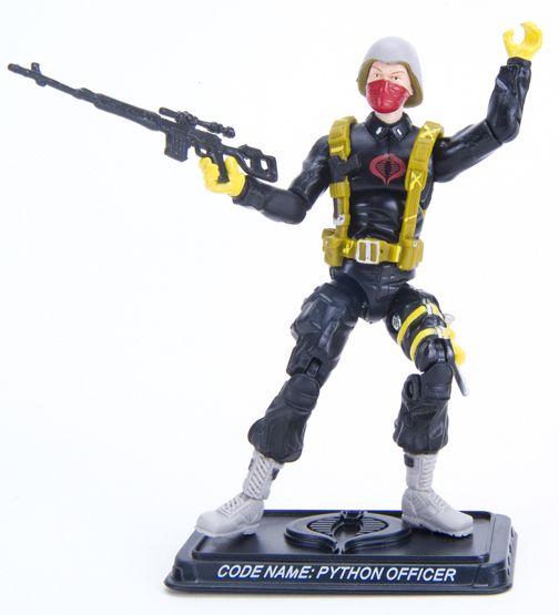 Python Officer - Python Patrol Officer - Hasbro (G.I. Joe 25th Anniversary) action figure collectible [Barcode 653569309406] - Main Image 2