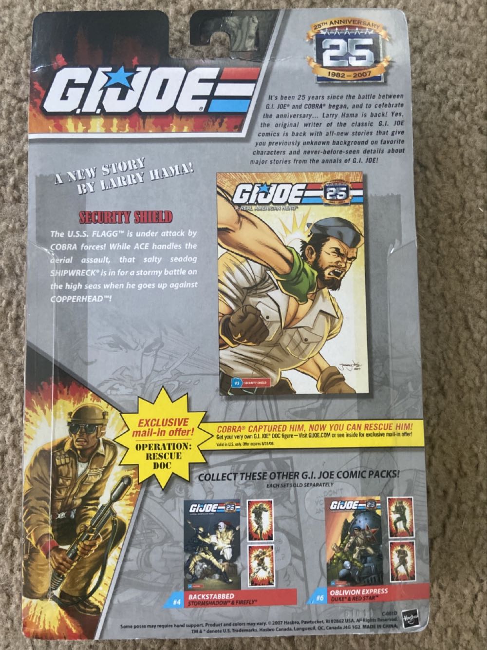 Copperhead & Shipwreck - Hasbro - G.I. Joe (G.I. Joe 25th Anniversary) action figure collectible [Barcode 653569309451] - Main Image 3