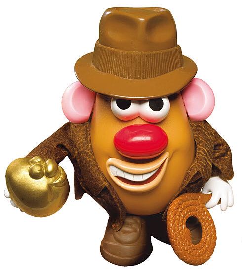 Potato Heads: INDIANA JONES and the TATERS of the LOST ARK - Playskool/Hasbro (Indiana Jones) action figure collectible [Barcode 653569310785] - Main Image 2