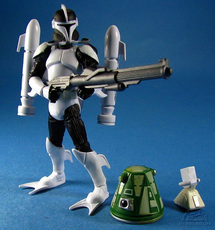 Clone Scuba Trooper - Hasbro (The Legacy Collection (2008)) action figure collectible [Barcode 653569313212] - Main Image 4