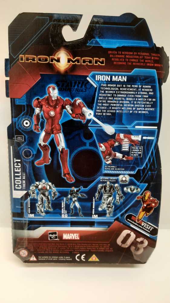Marvel Legends Iron Man Concept Repulsor Red Prototype - Hasbro (Marvel: Iron Man: 6”) action figure collectible [Barcode 653569313717] - Main Image 2
