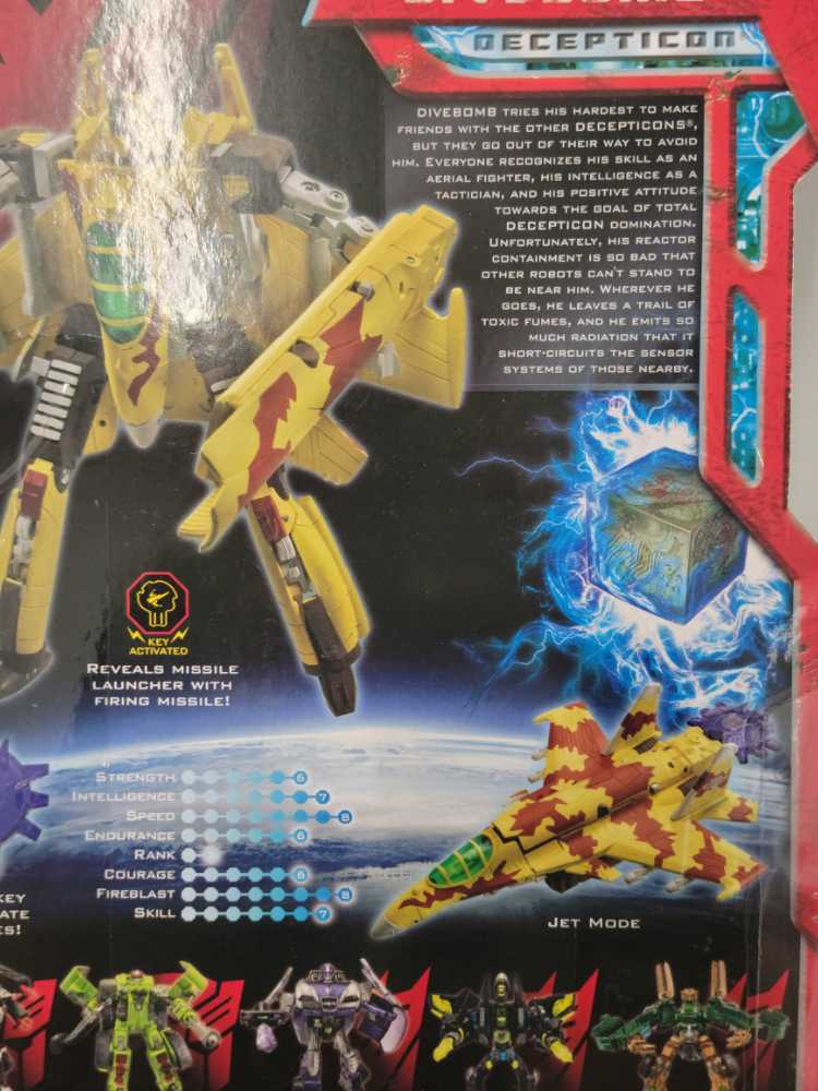 Transformers Divebomb Decepticon - Hasbro (Transformers [2007]) action figure collectible [Barcode 653569314943] - Main Image 4