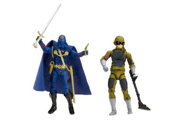 Cobra Commander & Tripwire #9 - Hasbro (G.I. Joe: A Real American Hero: 25th Anniversary) action figure collectible [Barcode 653569315247] - Main Image 2