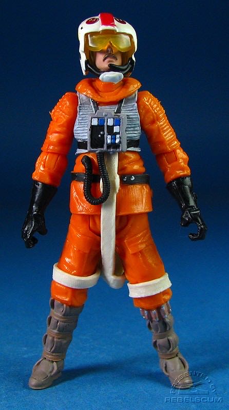 Rebel Pilot Series II 3-Pack (Cesi "Doc” Eirriss, Kesin Ommis & Keyan Farlander) - Hasbro (Star Wars) action figure collectible [Barcode 653569315377] - Main Image 3