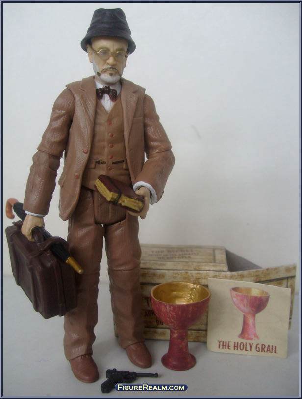Dr. Henry Jones - Hasbro (Last Crusade) action figure collectible [Barcode 653569316152] - Main Image 2