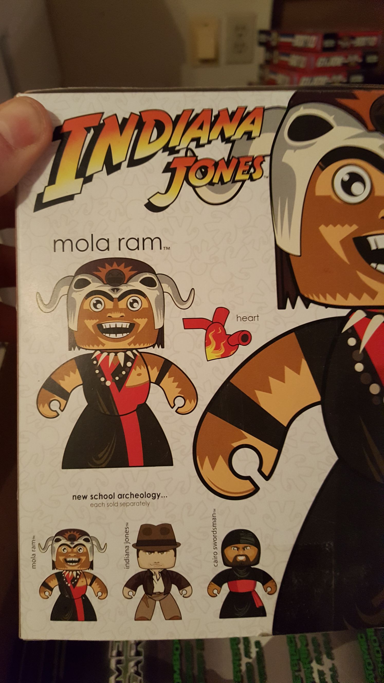 Mola Ram - Hasbro (Mighty Muggs) action figure collectible [Barcode 653569316930] - Main Image 2