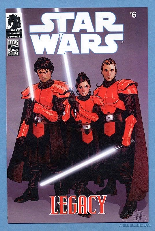 Antares Draco & Ganner Krieg (Star Wars: Legacy #6) - Hasbro (The Legacy Collection (2008)(Comic Packs)) action figure collectible [Barcode 653569318866] - Main Image 4