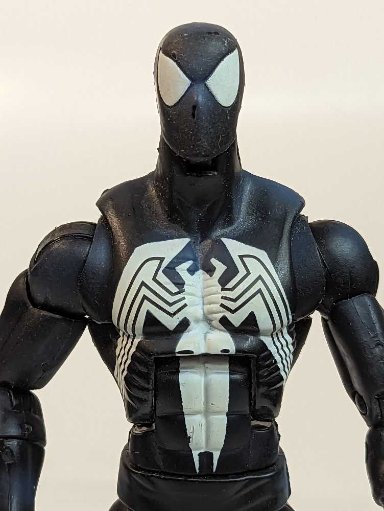 Marvel Legends Red Hulk BAF Series BLACK COSTUME SPIDER-MAN (Exclusive) - Hasbro (Marvel Legends) action figure collectible [Barcode 653569318910] - Main Image 3