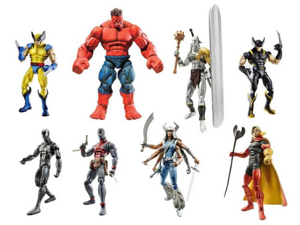 Adam Warlock - Hasbro (Marvel Legends Red Hulk BAF) action figure collectible [Barcode 653569318941] - Main Image 4