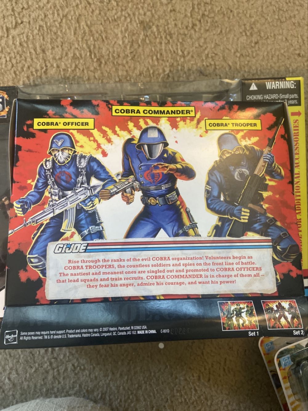 Cobra Senior Ranking Officers - Hasbro (G.I. Joe: 25th Anniversary) action figure collectible [Barcode 653569321507] - Main Image 3