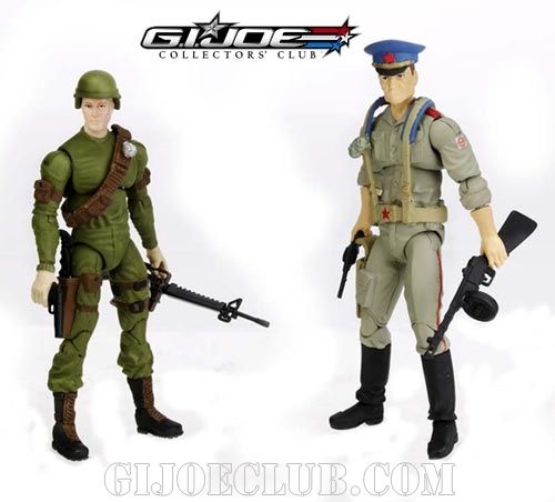 Duke & Red Star - Hasbro (G.I. Joe 25th Anniversary Comic 2-pack Wave 4) action figure collectible [Barcode 653569321637] - Main Image 2