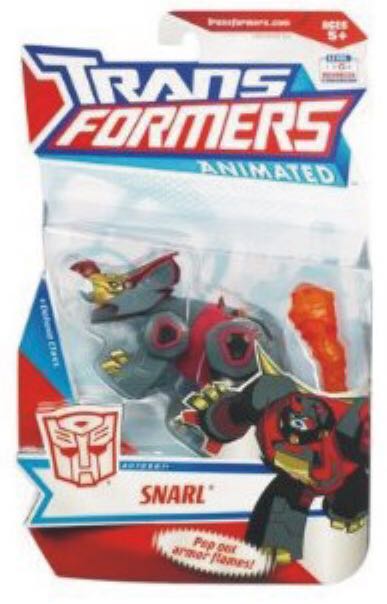 Transformers Animated Deluxe Class Snarl - Hasbro (Transformers Animated) action figure collectible [Barcode 653569322788] - Main Image 2