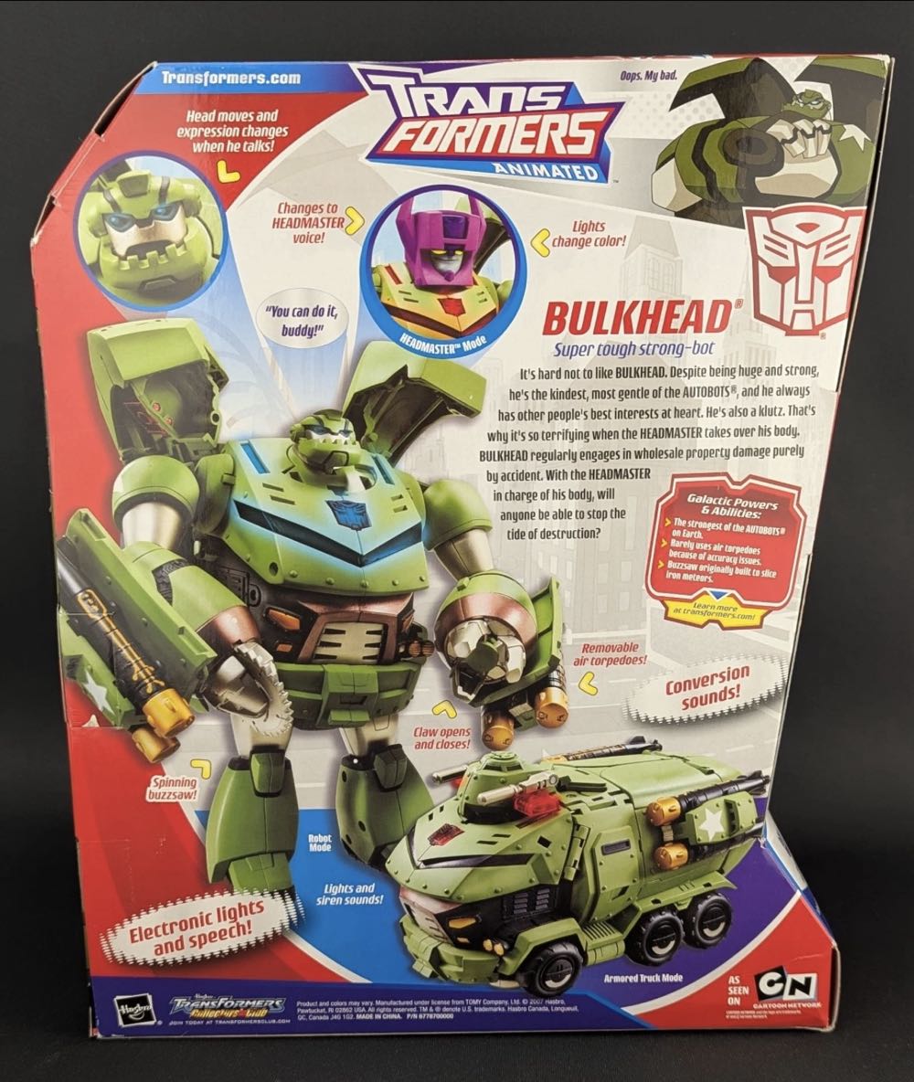 Transformers Animated: Bulkhead - Hasbro (Transformers Animated) action figure collectible [Barcode 653569323488] - Main Image 3