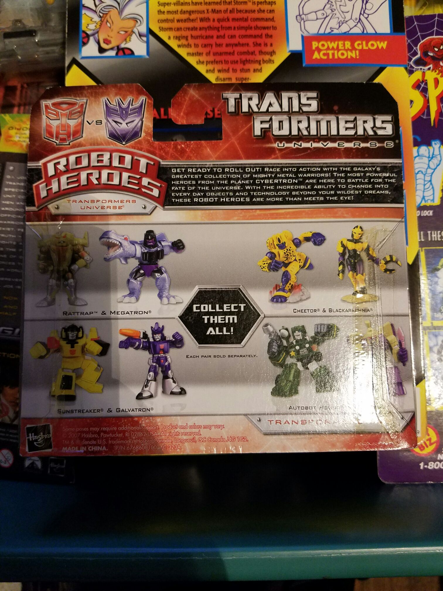 Transformers Robot Heroes Hound and Blitzwing  action figure collectible [Barcode 653569324836] - Main Image 2