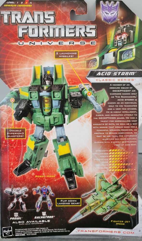 ACID STORM - Hasbro (Robots In Disguise) action figure collectible [Barcode 653569325185] - Main Image 3