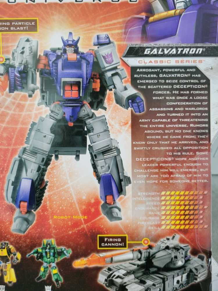 GALVATRON  - Hasbro (Classic) action figure collectible [Barcode 653569325192] - Main Image 4