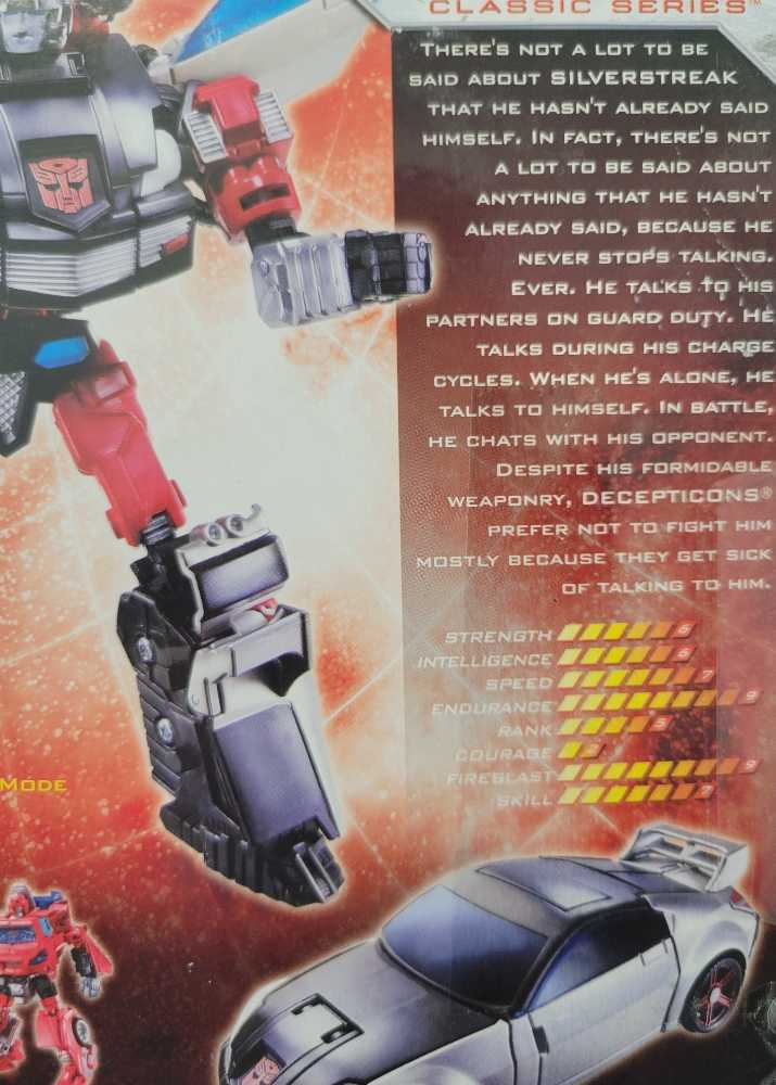 Silverstreak Bluestreak Carded - Hasbro (Transformers Universe) action figure collectible [Barcode 653569325215] - Main Image 4