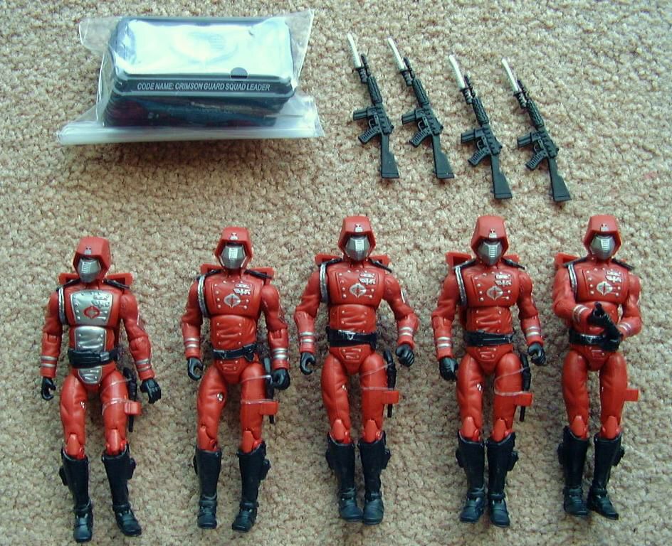 G.I. Joe Crimson Guard -Army Builder - Hasbro (Toys R Us Exclusive) action figure collectible [Barcode 653569325437] - Main Image 2