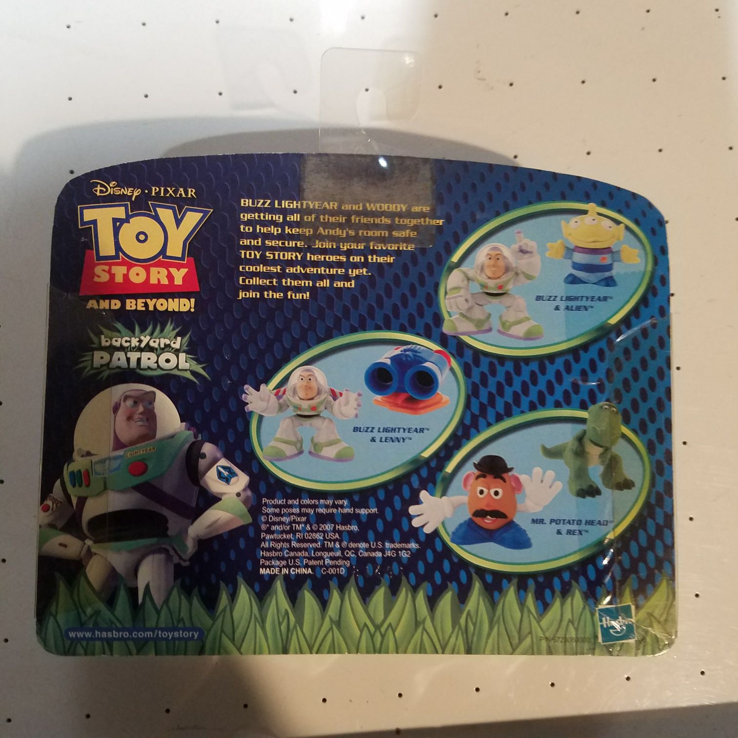 Toy Story Toybox Heros Backyard Patrol - Disney / Hasbro action figure collectible [Barcode 653569327738] - Main Image 2
