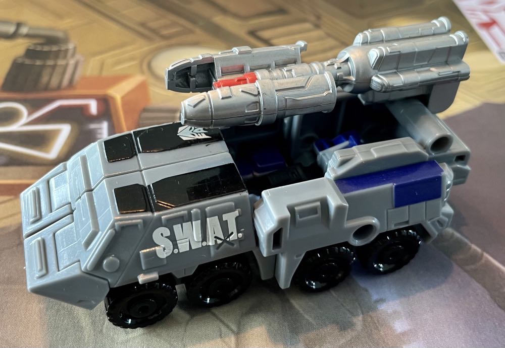 Red Alert Cybertron defense mini - Hasbro (Transformers Cybertron) action figure collectible [Barcode 653569327899] - Main Image 2