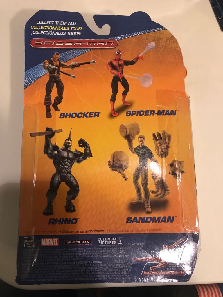 Spiderman Move - Sandman  action figure collectible [Barcode 653569328575] - Main Image 2
