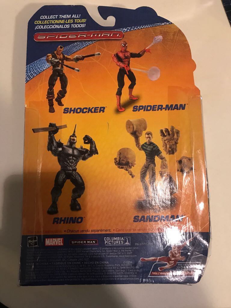Shocker - Hasbro (Marvel: Spider-man: 6”) action figure collectible [Barcode 653569328599] - Main Image 2