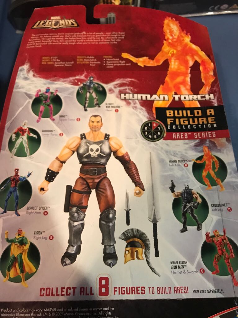 Human Torch Variant - Hasbro - Marvel (Marvel Legends - Ares) action figure collectible [Barcode 653569329725] - Main Image 2