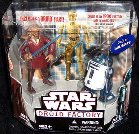Star Wars Droid Factory 2-pack: Plo Koon & R4-F5 - Hasbro (Star Wars) action figure collectible [Barcode 653569329831] - Main Image 2