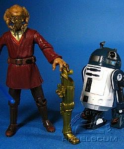 Star Wars Droid Factory 2-pack: Plo Koon & R4-F5 - Hasbro (Star Wars) action figure collectible [Barcode 653569329831] - Main Image 4