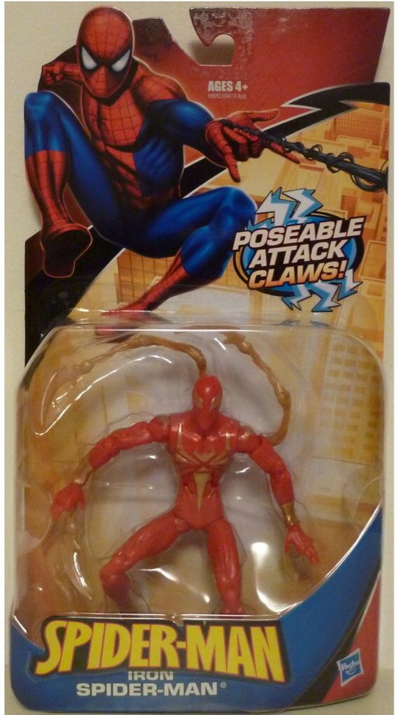 Spider-Man "Iron Spider-Man” - Hasbro (Spider-man Series) action figure collectible [Barcode 653569330240] - Main Image 2
