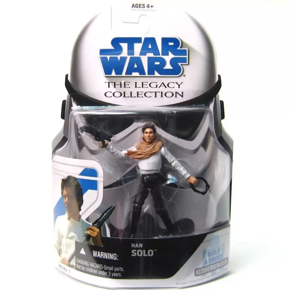 Han Solo - Star Wars Legacy Collection - Hasbro (Star Wars) action figure collectible [Barcode 653569330325] - Main Image 2