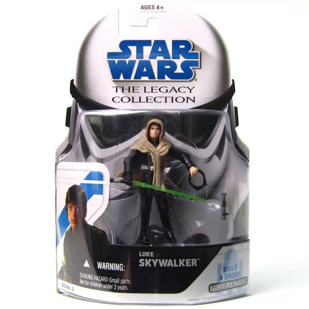 Luke Skywalker (Sandstorm Outfit) - Star Wars Legacy Collection (Return Of The Jedi) - Hasbro (Star Wars) action figure collectible [Barcode 653569330332] - Main Image 2