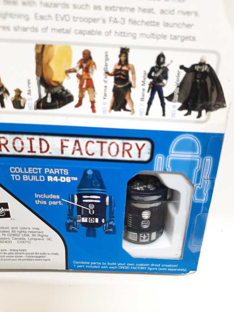 Star Wars: Legacy: Imperial EVO Trooper - Hasbro (Star Wars: Legacy: Droid Factory: 3”) action figure collectible [Barcode 653569330448] - Main Image 3